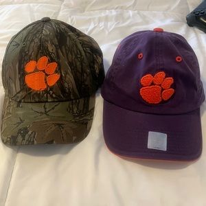 Clemson baseball caps